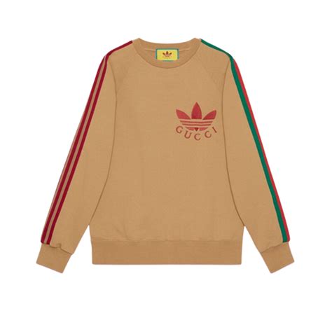 pink gucci adidas sweatshirt|More.